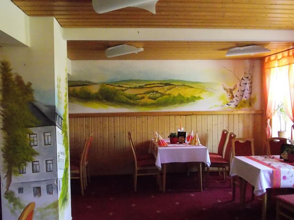 Landhotel Weisses Roess'L Adorf Exterior foto