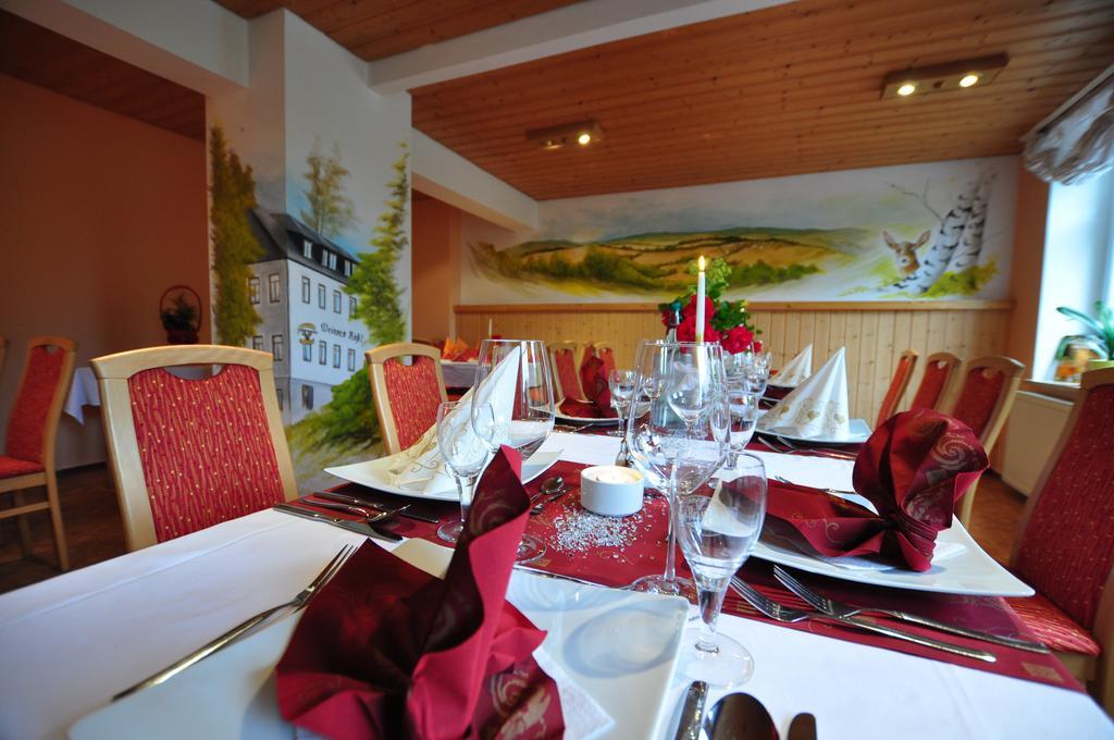 Landhotel Weisses Roess'L Adorf Exterior foto
